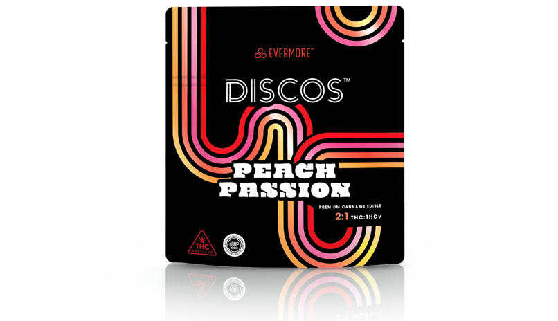 Discos Gummies (400mg) 2:1 Peach Passion