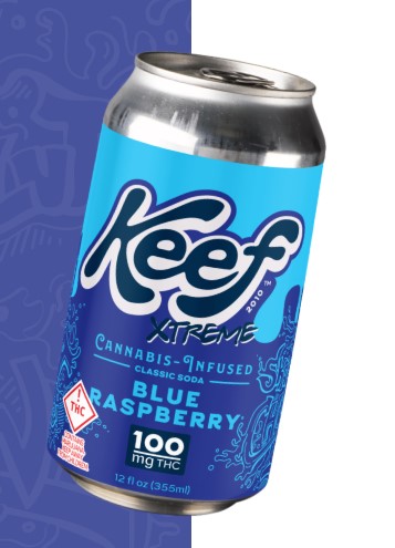 Keef Classic Soda Blue Razz XTREME | 100mg