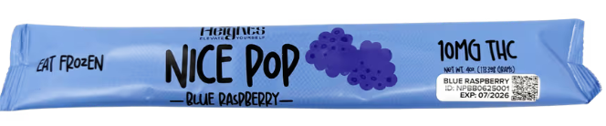 Nice Pop Ice Pop Blue Raspberry