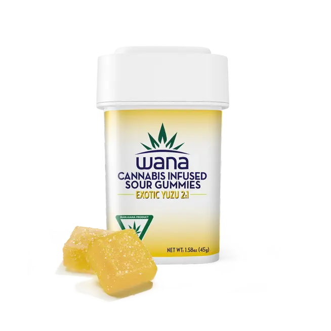 Vegan 2:1 Gummy | Yuzu | 200mg CBD : 100mg THC