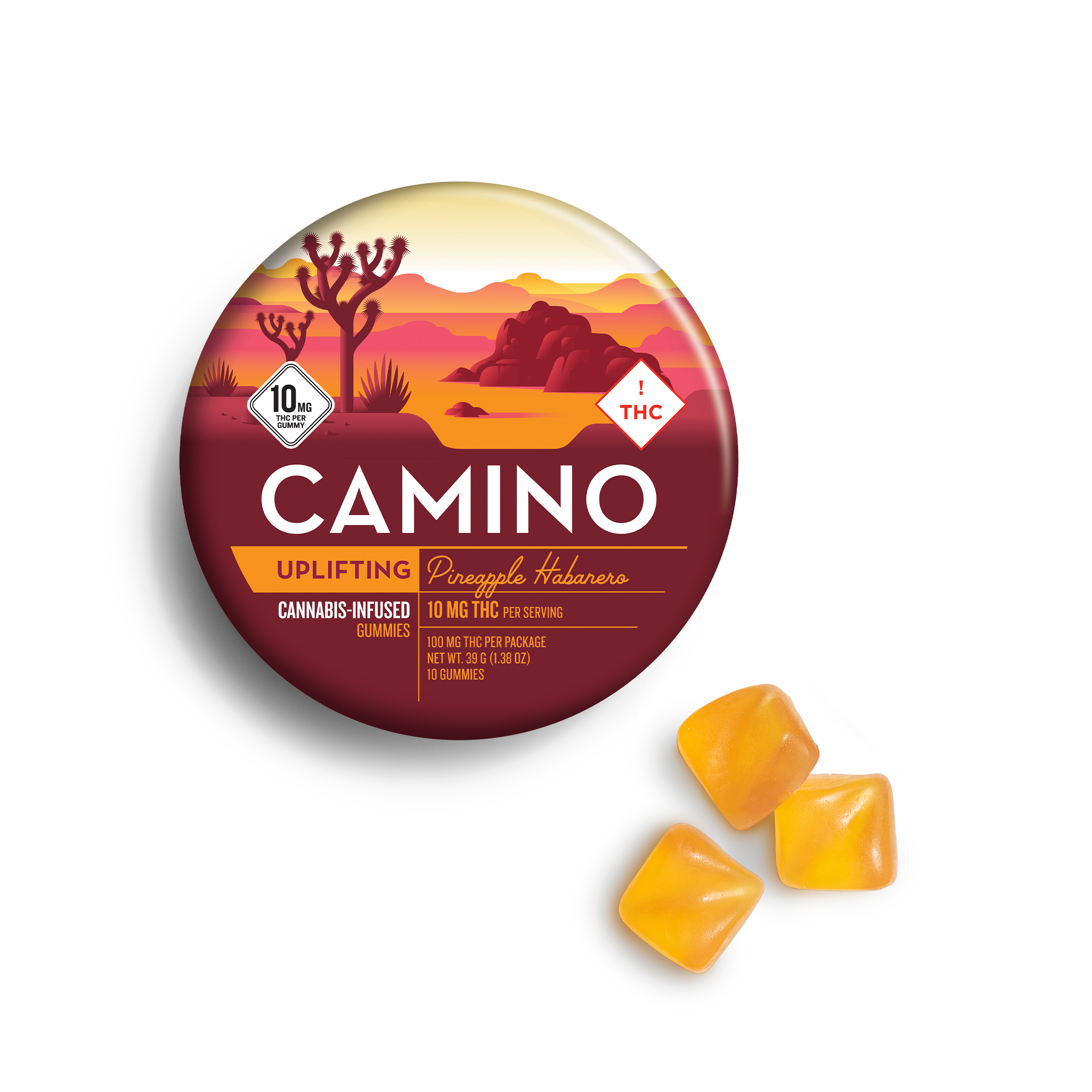Camino- Pineapple Habanero (Uplifting) 100mg