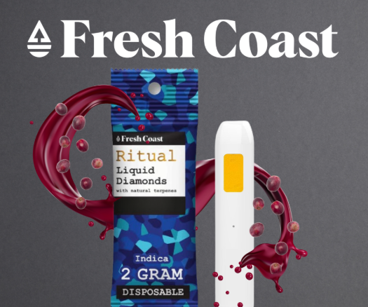 Fresh Coast | Ritual Grape Ape Liquid Diamond All-In-One Cartridge | 2g