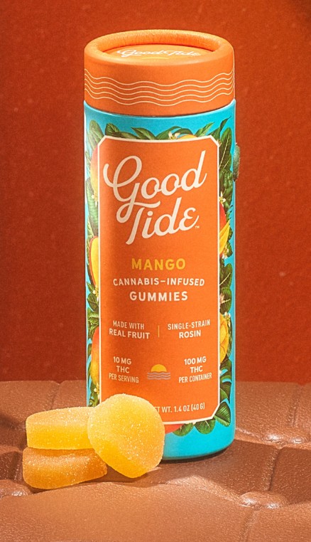 Good Tide Mango Live Rosin Gummies