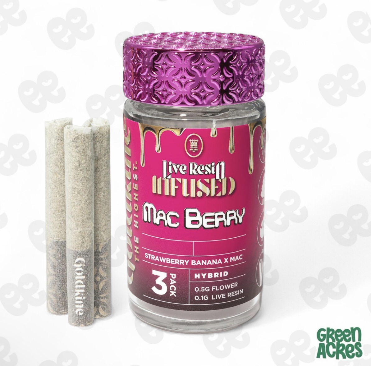 MAC Berry 3 Pack Infused Pre-Roll