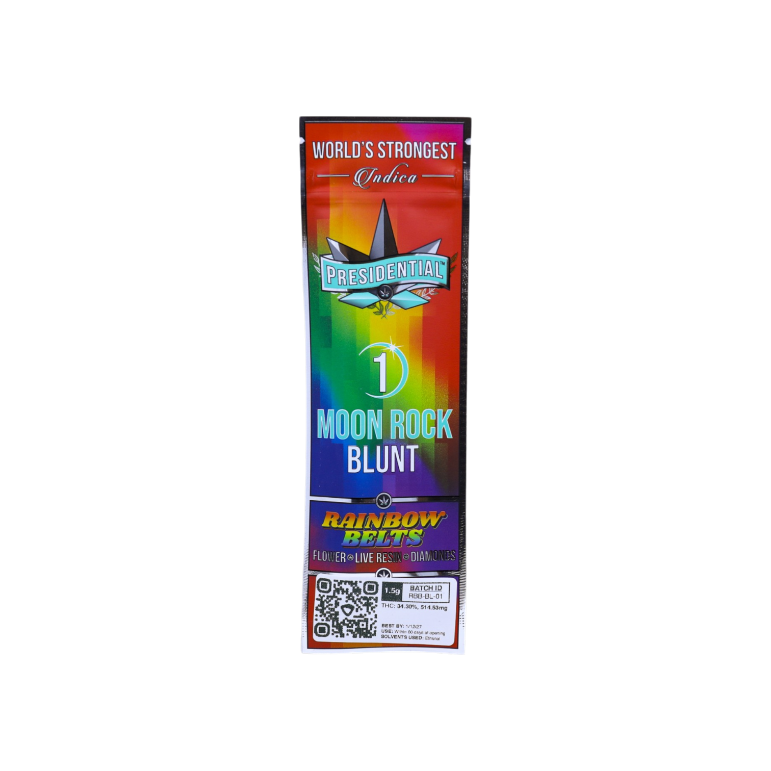 PRESIDENTIAL | RAINBOW BELTS | INFUSED BLUNT