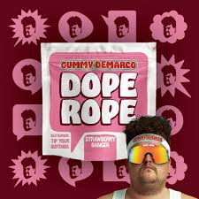 Dope Rope Strawberry Banger Gummies 200mg
