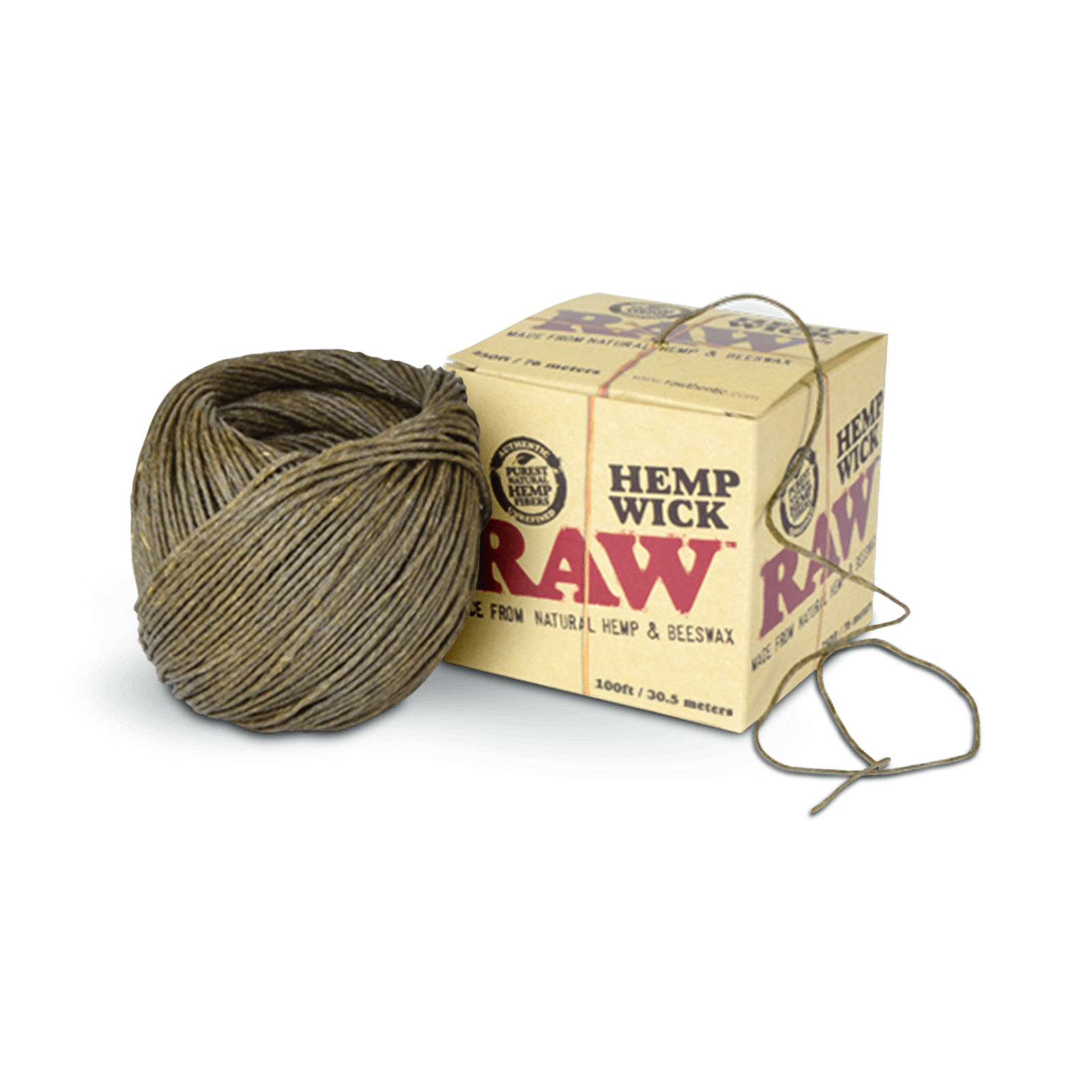 Hemp Wick Ball | 100ft
