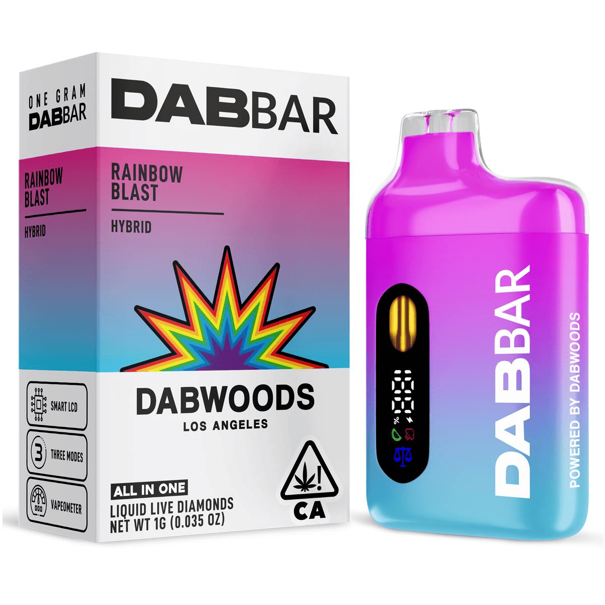 Rainbow Blast DabBar Dabwoods