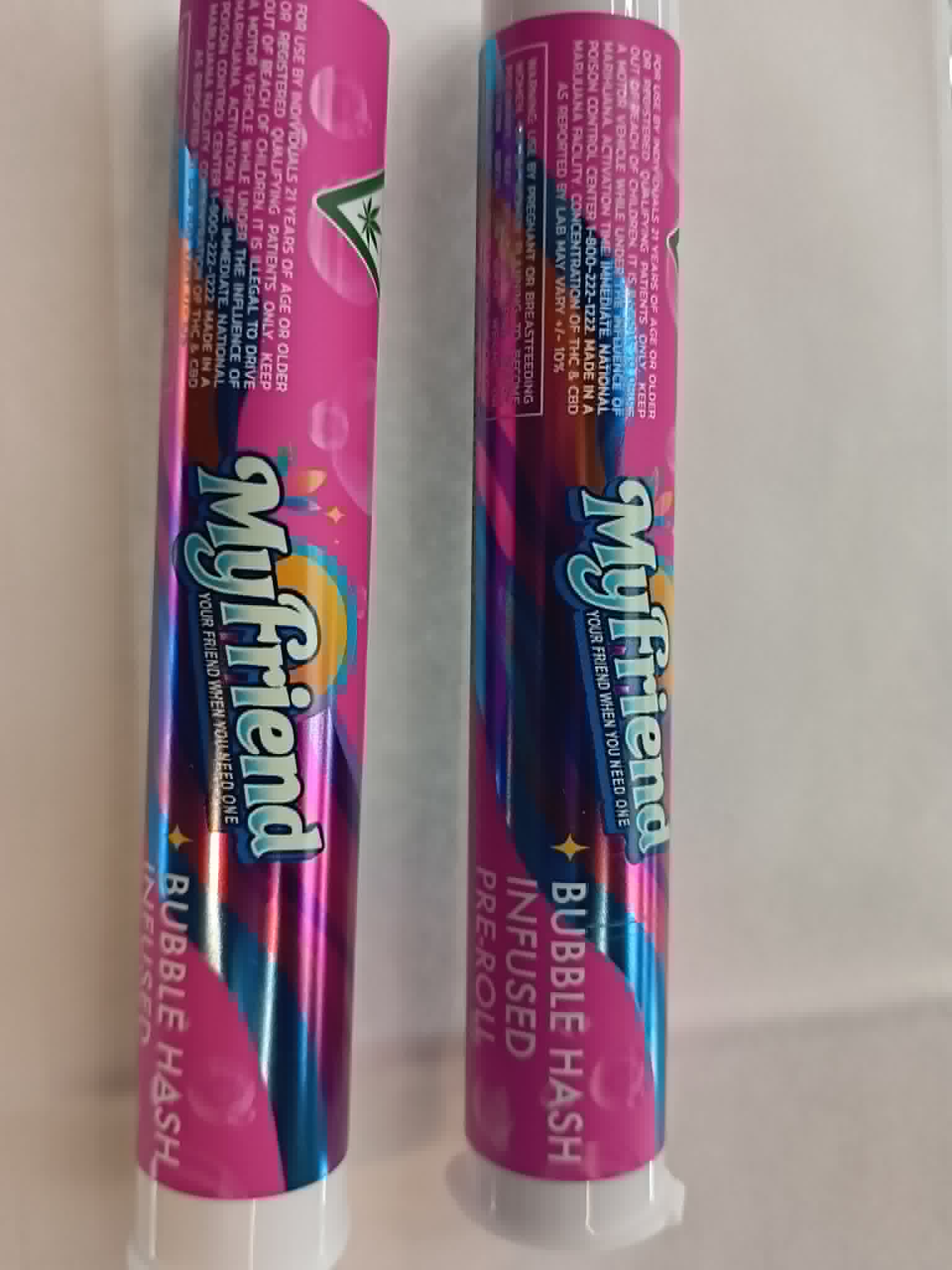 My Friend | Dynamite Cough | Bubble Hash Infused Pre-roll | 1.25g | Sativa