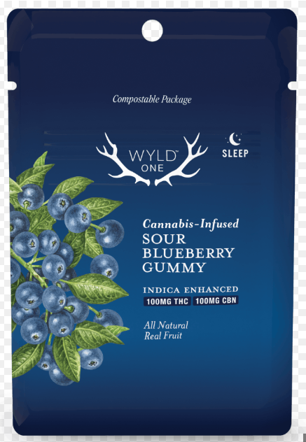 Gummy | Sour Blueberry | 1:1 (THC:CBN)