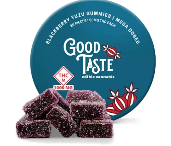GUMMY BLACKBERRY YUZU [20PK] 1000MG