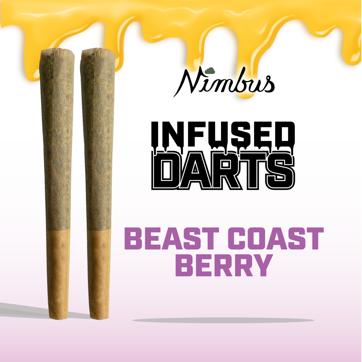 2pk Infused Prerolls - Beast Coast Berry - Nimbus - REC