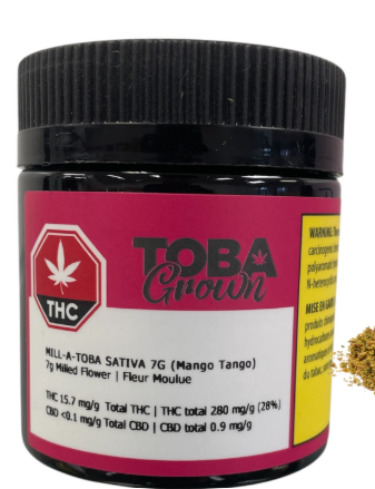 Mill A Toba Indica Milled Flower 7g