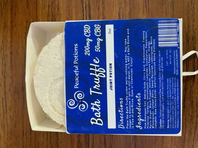 Bath Truffle Joint Potion 200mg CBD/50mg CBG