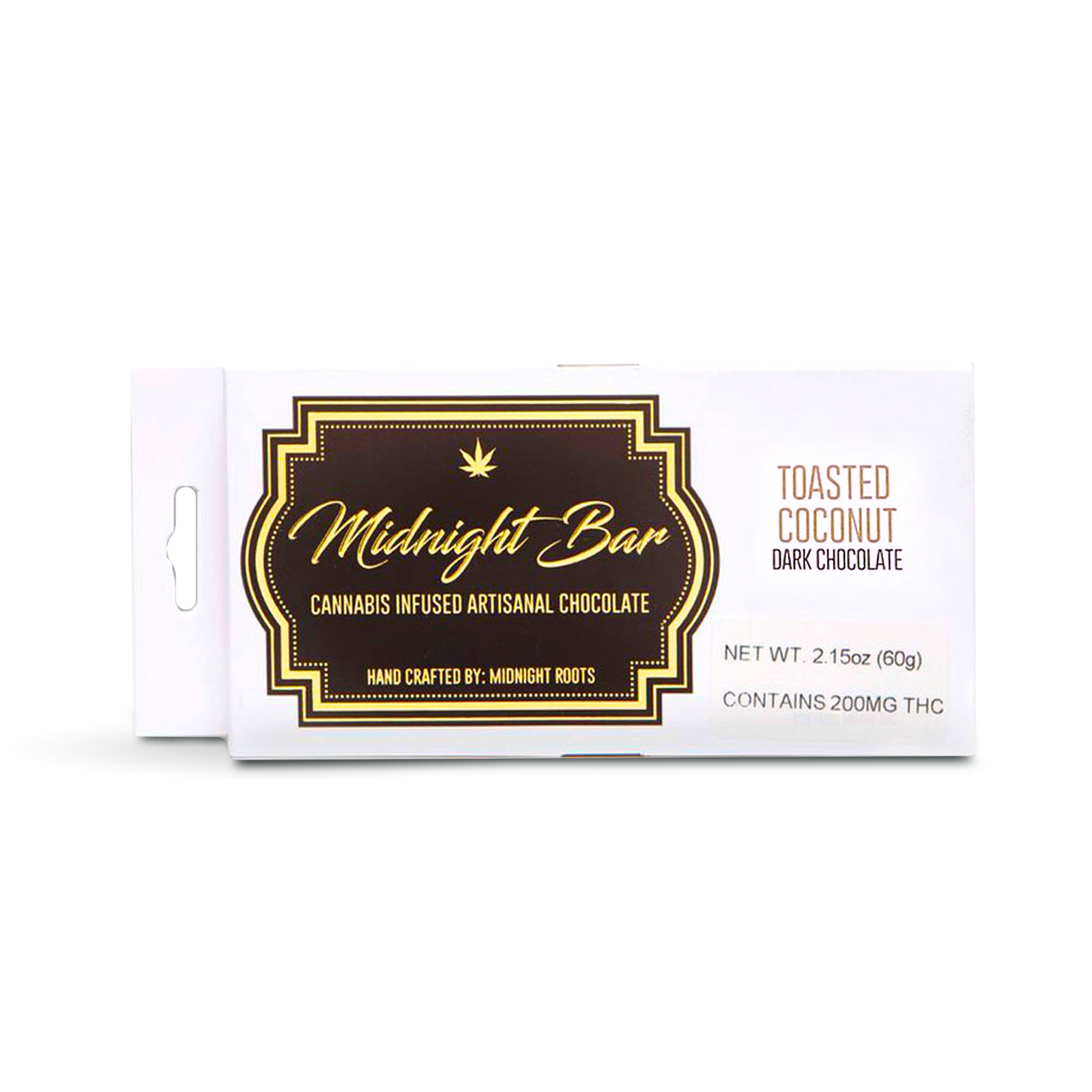 Toasted Coconut Chocolate Bar | 200mg
