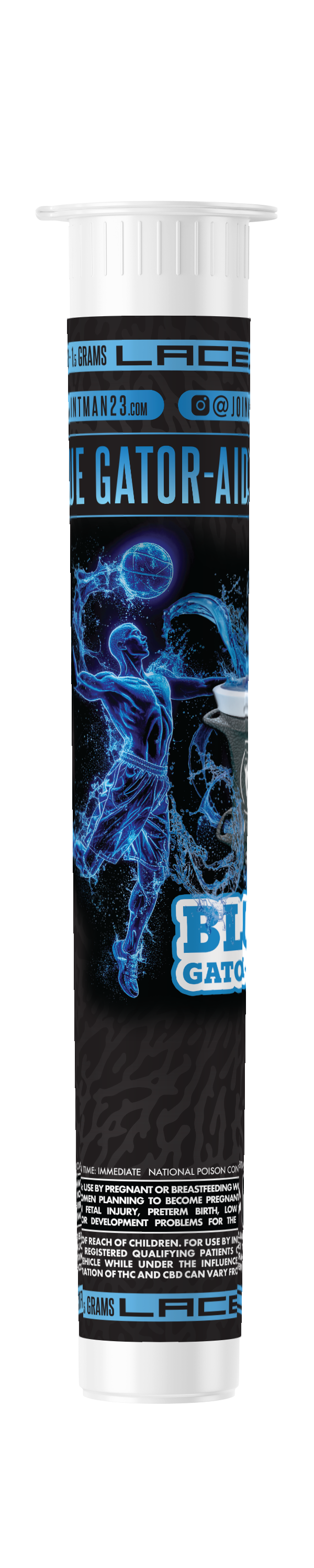 Blue Gator-Aid Infused Joints - 1.5g
