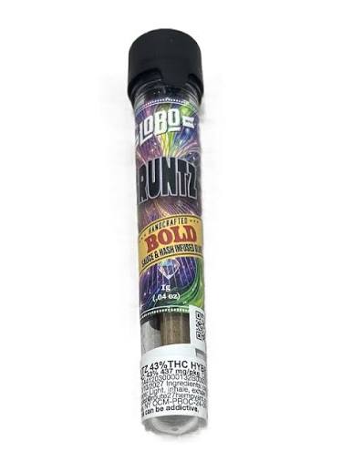 LOBO | Gruntz | Bold Sauce & Hash Infused Blunt | 1g by Lobo - pre-rolls cannabis product