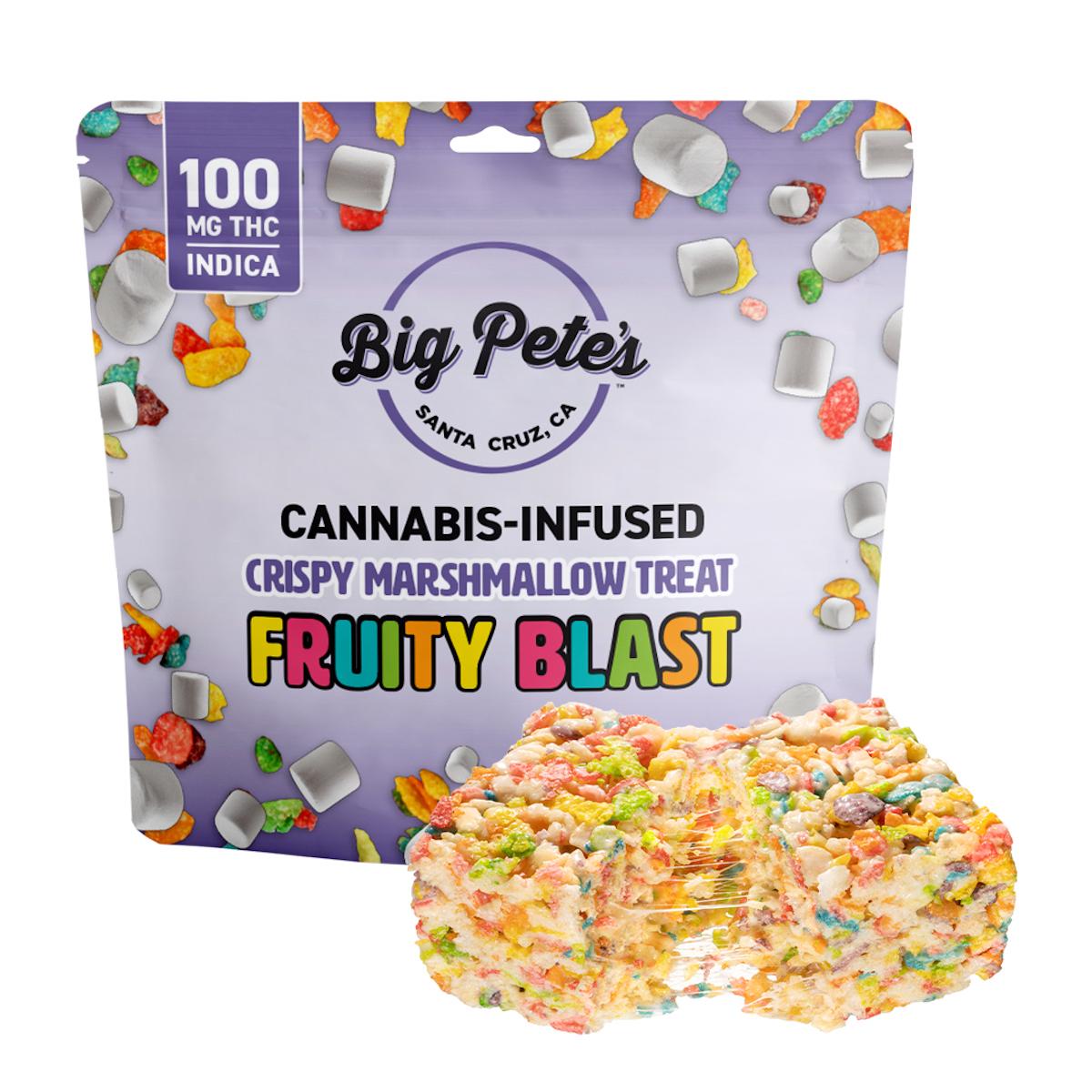 Big Pete's 200mg Fruity Crispy Marshmallow Treat