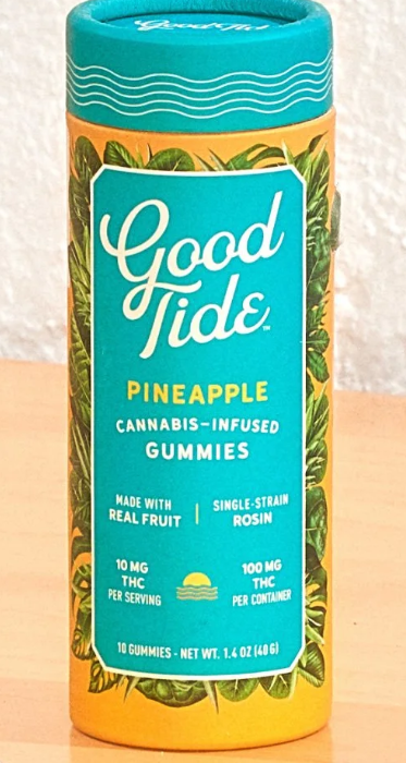 Good Tide I Pineapple Gummies I 100mg product photo