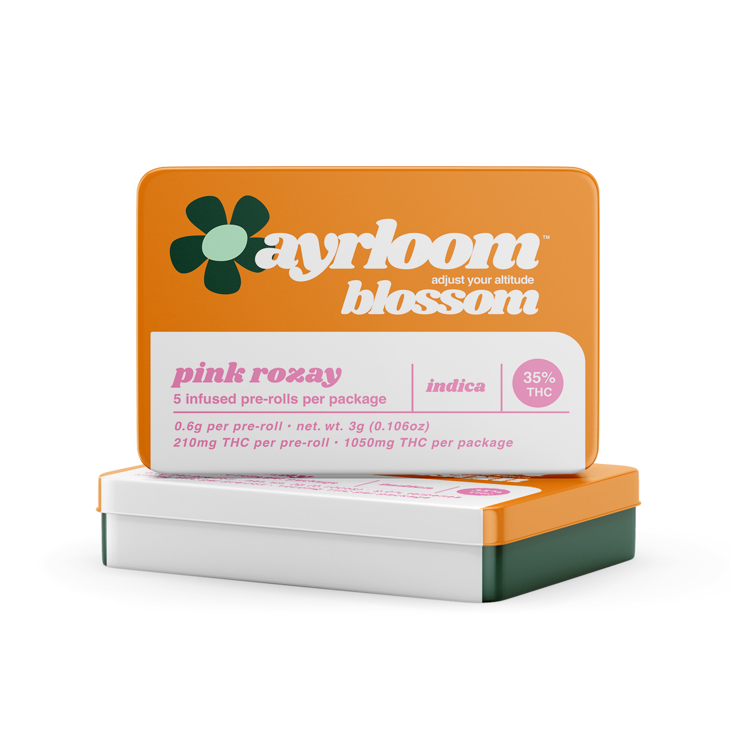 0.5G 5PK - PINK ROZAY