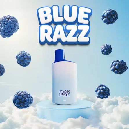 Later Days - Blue Razz - Dispo Vape