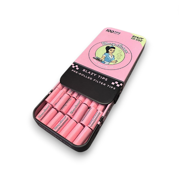 Blazy Susan Pink Filter Tips 100ct