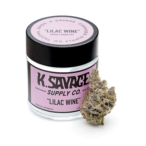 K-Savage Lilac Wine (Indica/Hybrid)