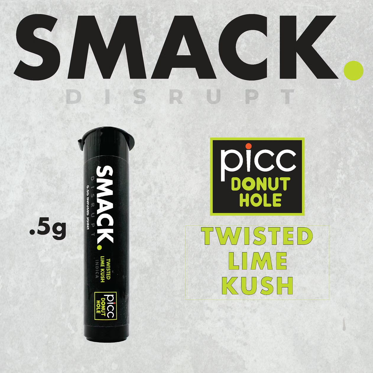 Twisted Lime Kush Donut Hole