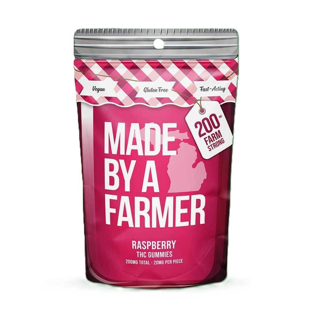 MBAF 200mg Full Spec Gummys (Vegan) - Raspberry