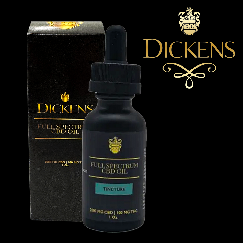 DICKENS Tinc 100mg: Full Spectrum Mint CBD 2000mg