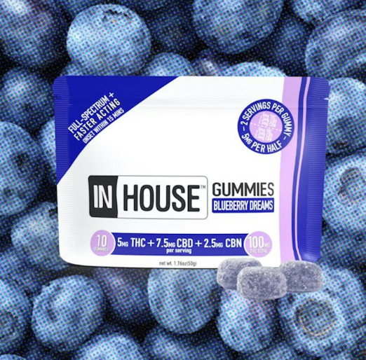 Gummies | Blueberry | 25mg per Serving | 20 Servings