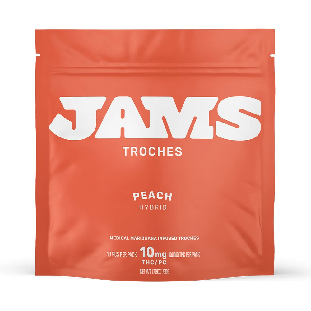 Peach 10mg 10ct Troches JAMS (AES)