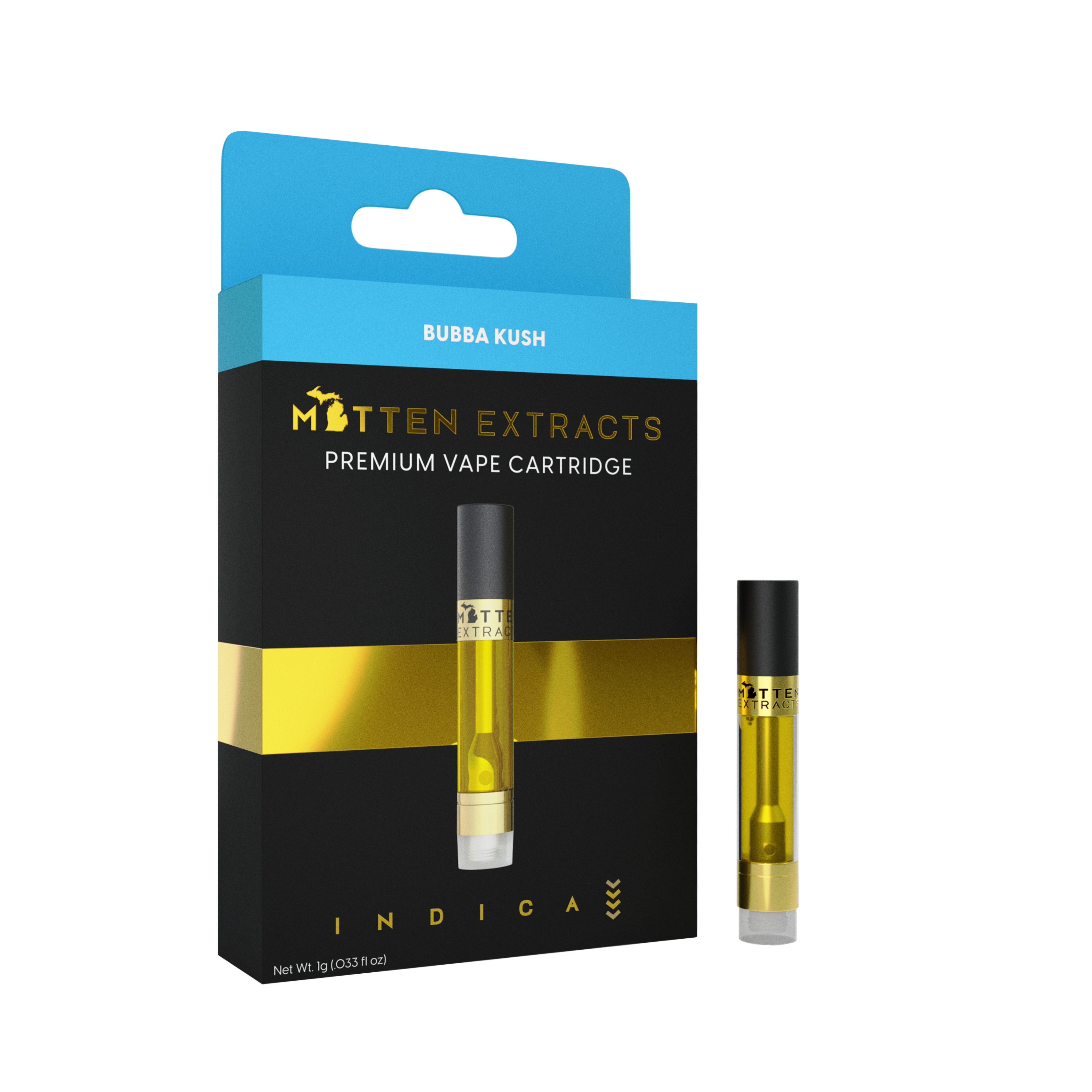 Mitten Extracts Cartridge | Bubba Kush