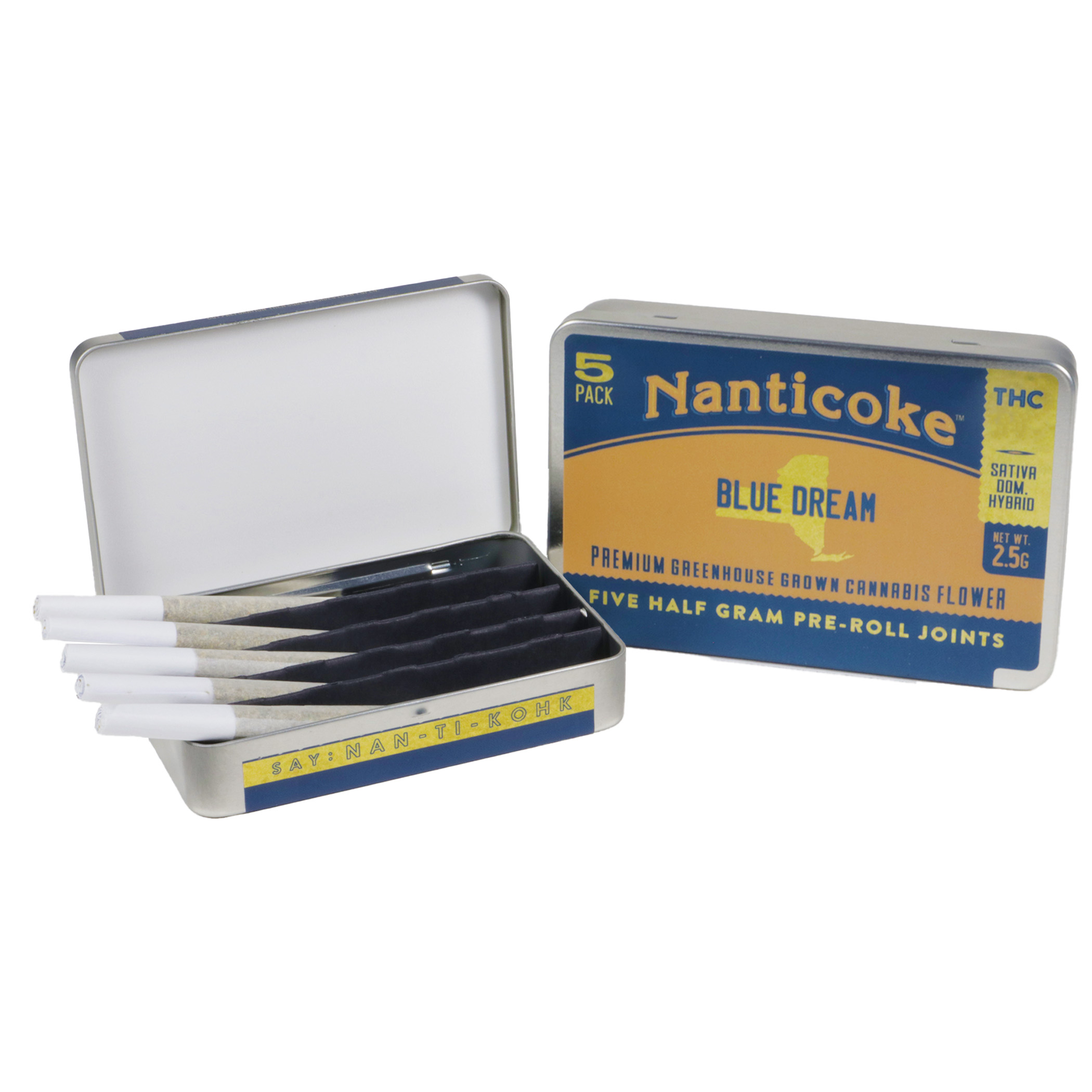 Blue Dream | Sativa-Dominant | 5 Pack Pre-Roll