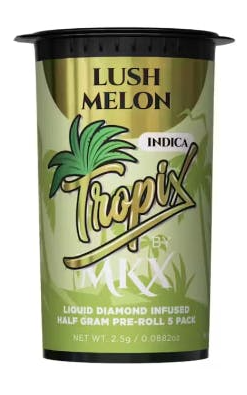 Lush Melon | Liquid Diamond Infused Pre-Rolls | 5PK