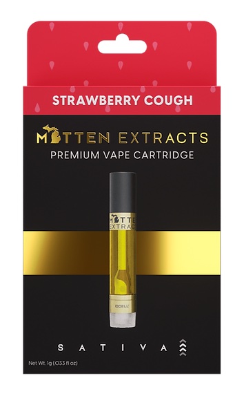 Mitten Extracts Cartridge - Strawberry Cough