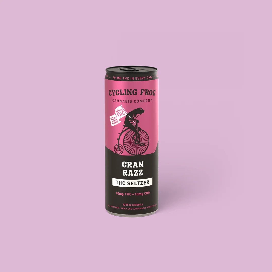 Cycling Frog | Cran Raspberry Sparkling Water 12oz | Beverage at