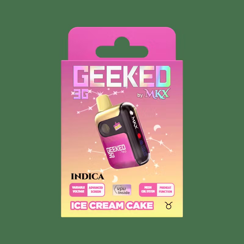 GEEKED: Ice Cream Cake 3G Vape Disposable