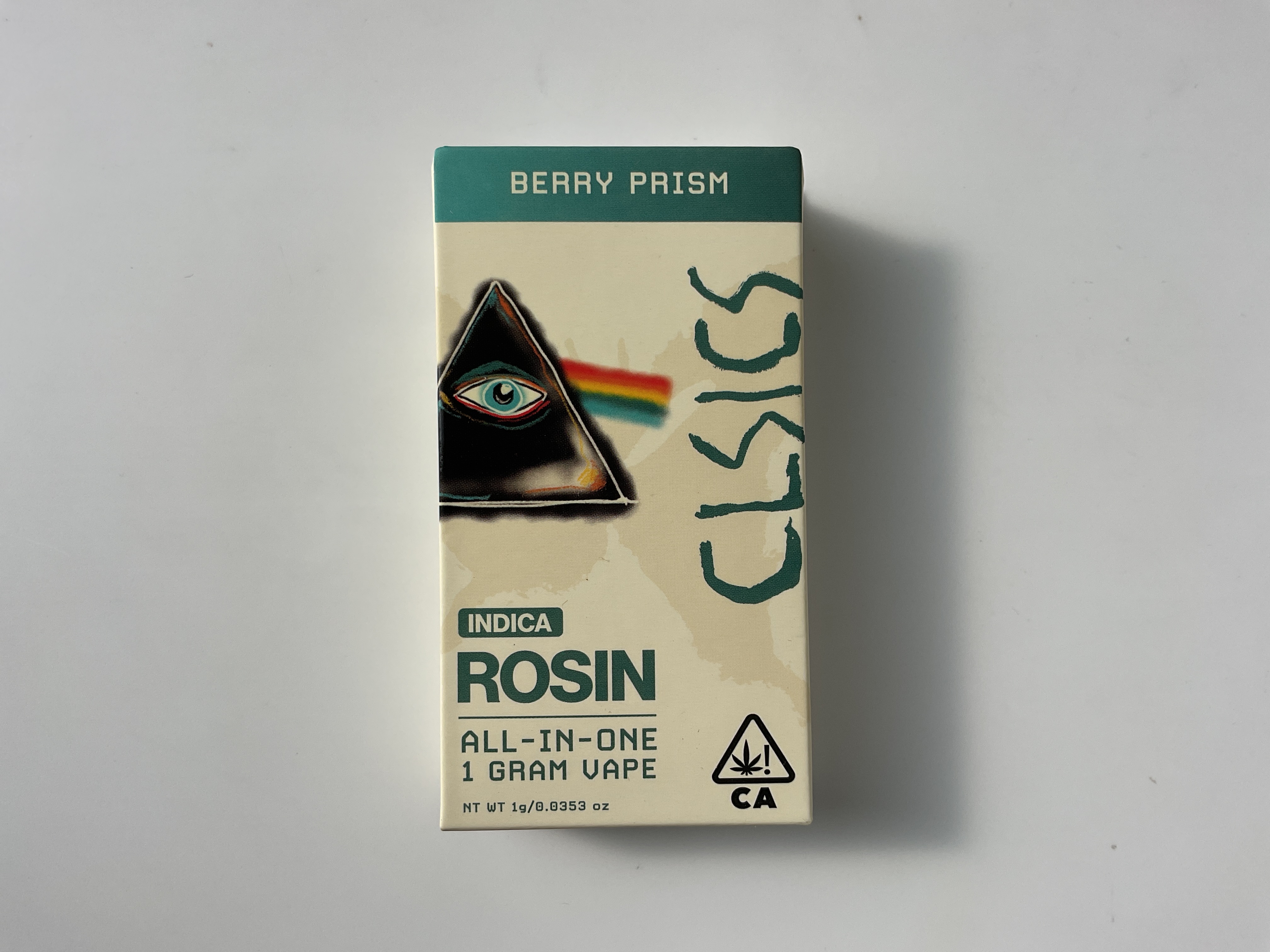 CLSICS - DISPOSABLE (LIVE ROSIN) - INDICA - BERRY PRIZM