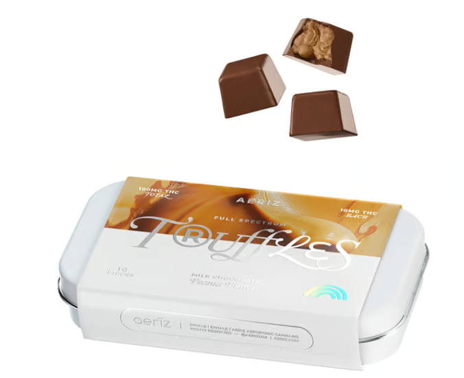 Milk Chocolate Peanut Butter - Jenny Kush - Truffles - 100mg (10pk)