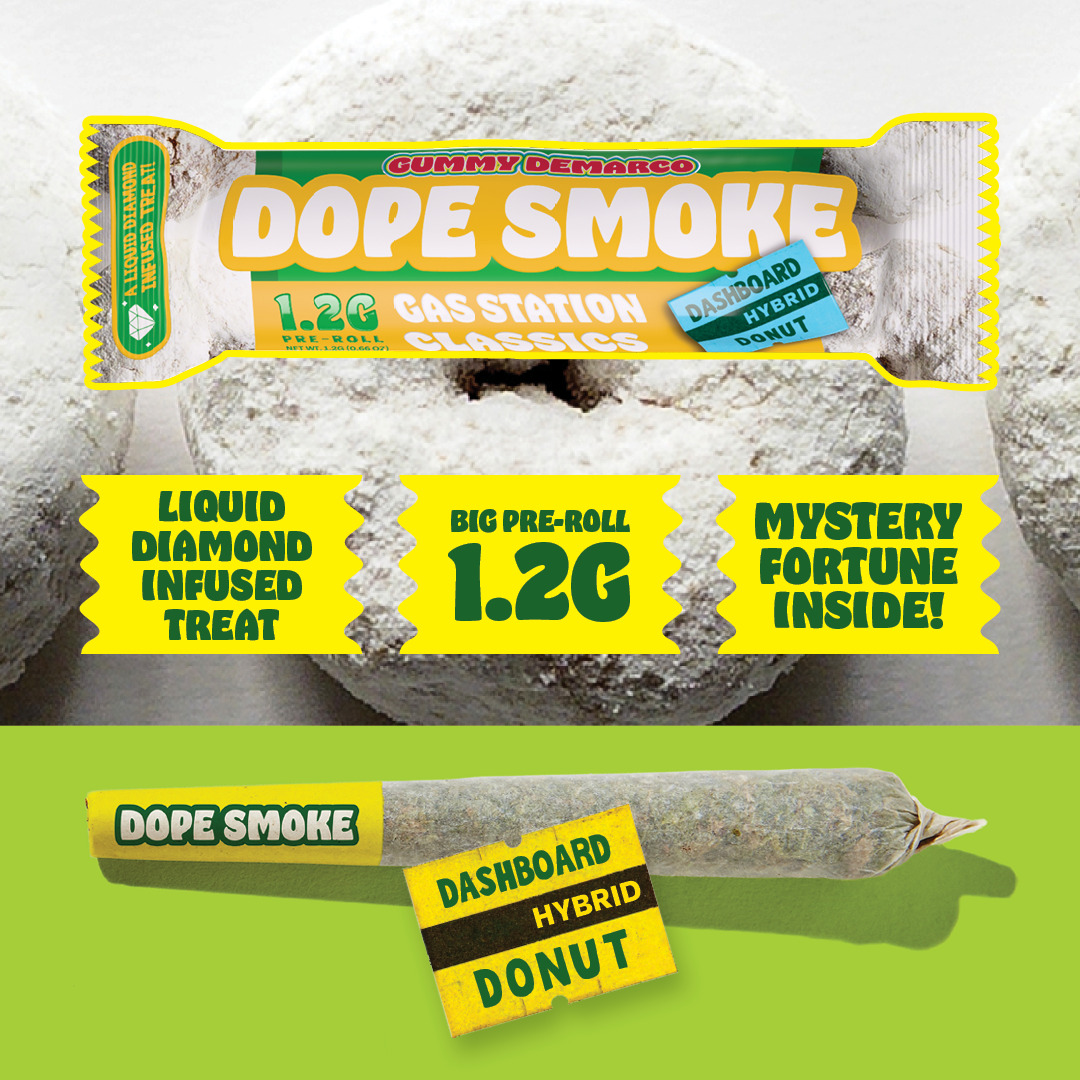 Dope Smokes: Dashboard Donut 1.2g LQD Infused Pr