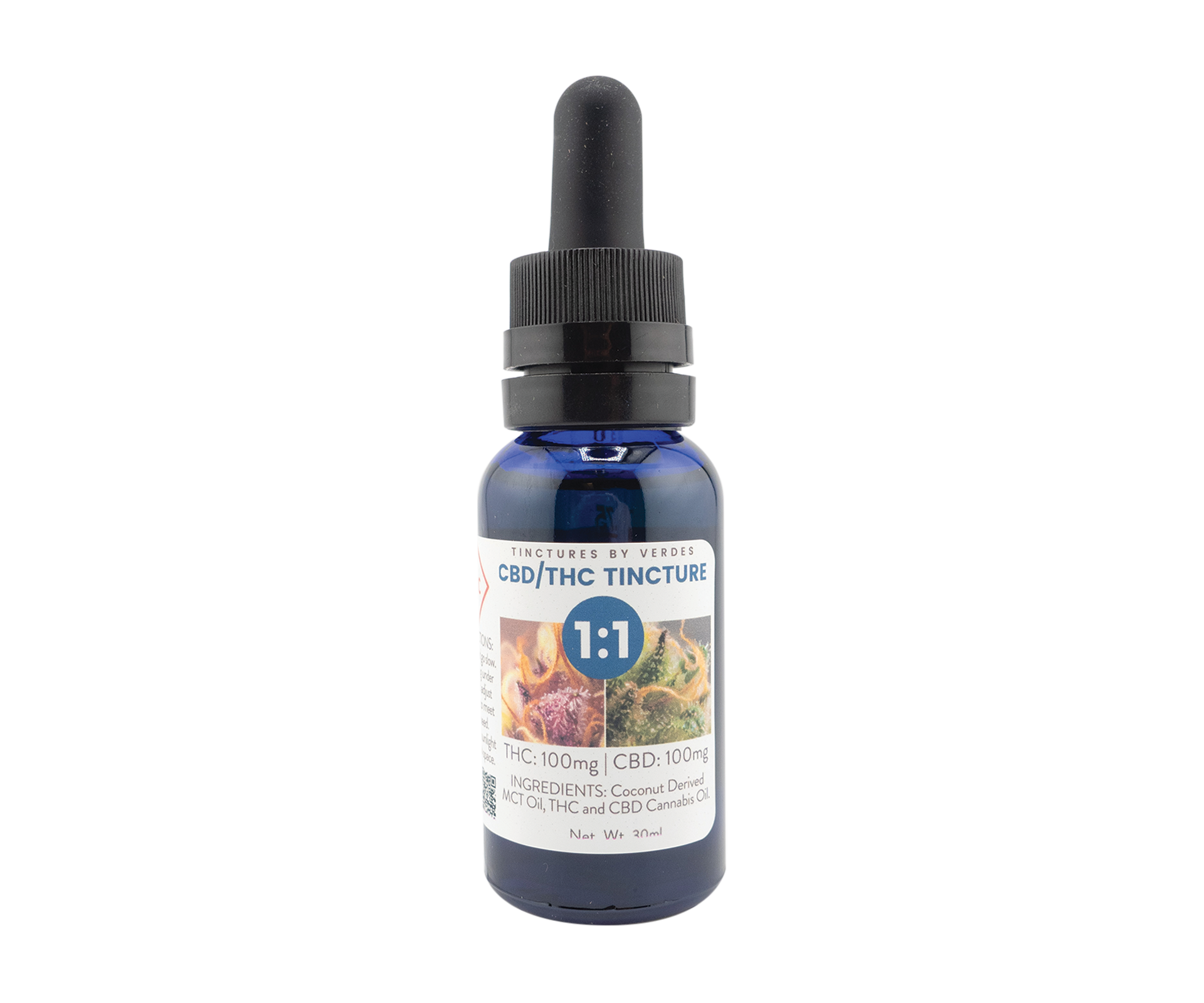 Balanced Tincture 1:1 THC/CBD | 100mg