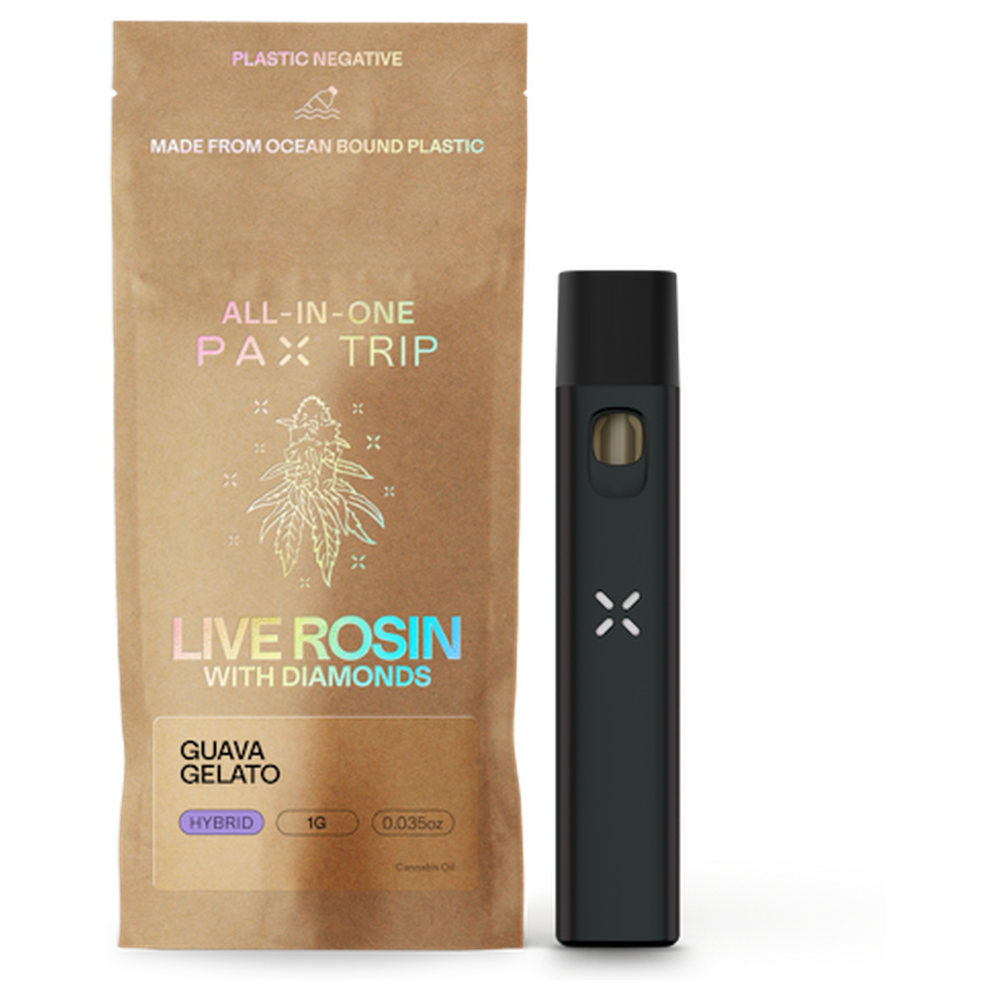 Guava Gelato - Live Rosin with Diamonds AIO - 1g