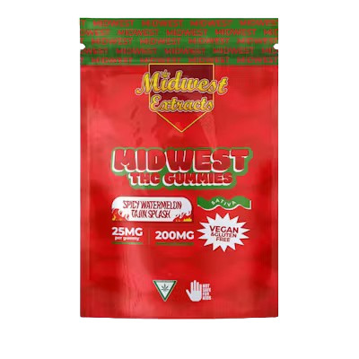 Midwest Extracts - 200mg Gummies - Spicy Watermelon Tajin