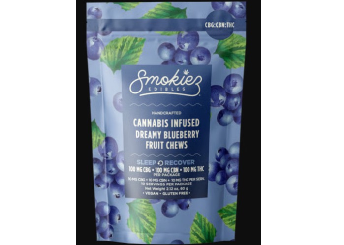 Sweet Dreamy Blueberry | THC : CBN : CBD Gummies | 10pk | 100mg