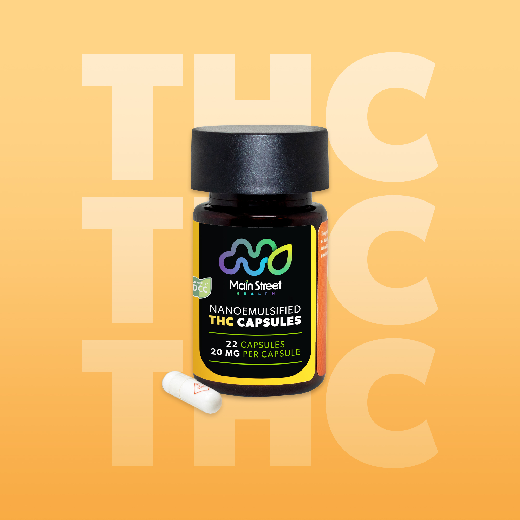 Main Street Health | Rosin Capsules | 440mg 22pk