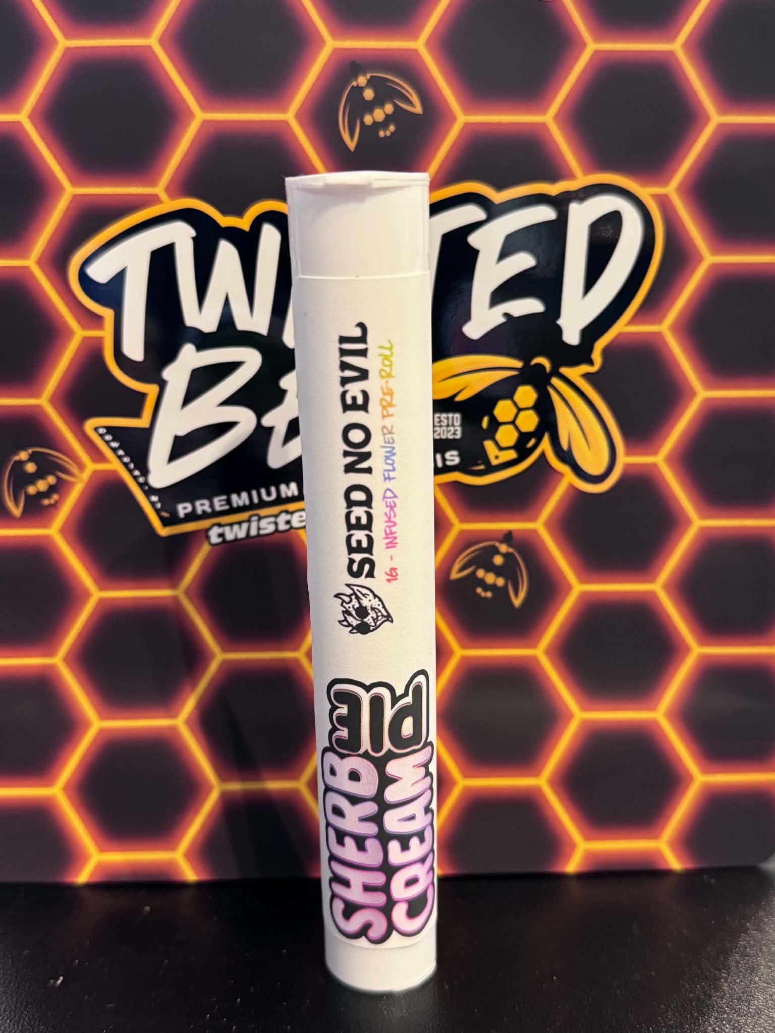 The Good Mitten | Sherb Cream Pie | Rosin Infused Pre-Roll | 1g | Hybrid