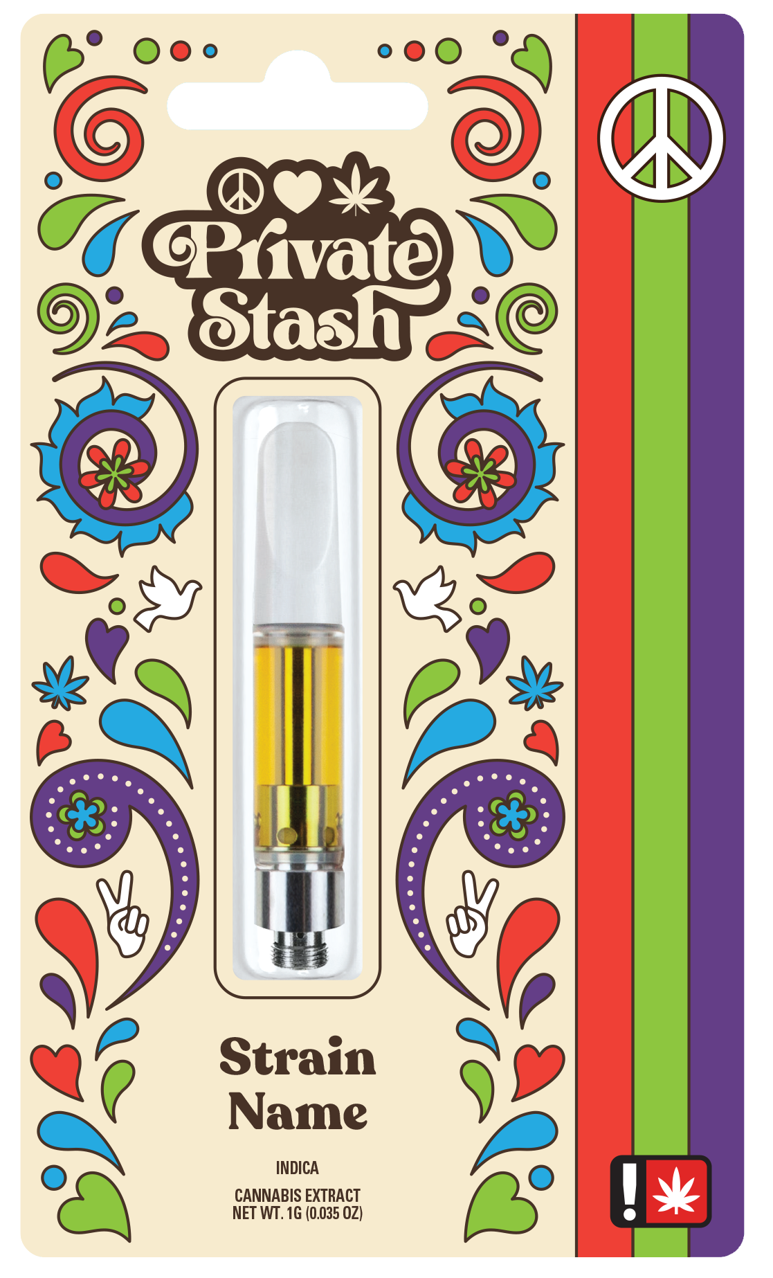 Charger Chocolate Cured Resin Cartridge