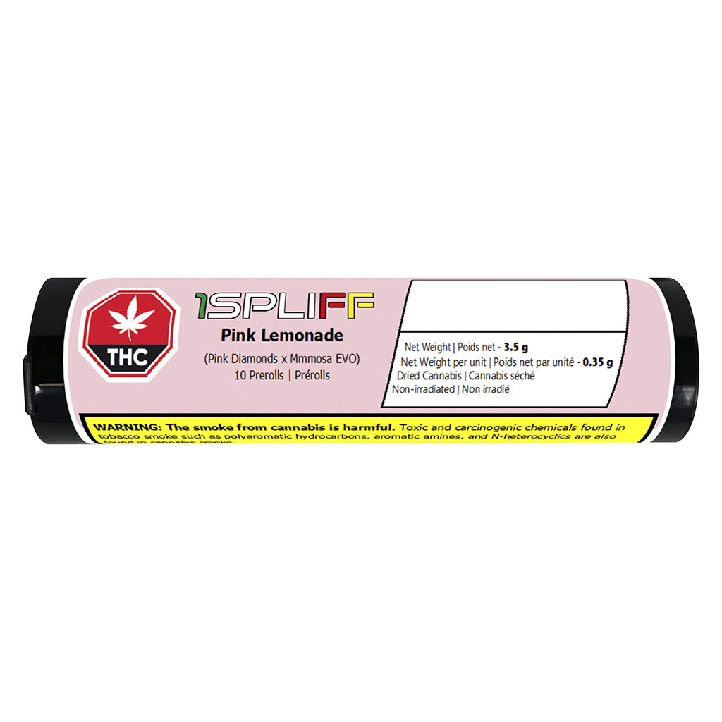 1SPLIFF - Pink Lemonade PRJs - 10x0.35g