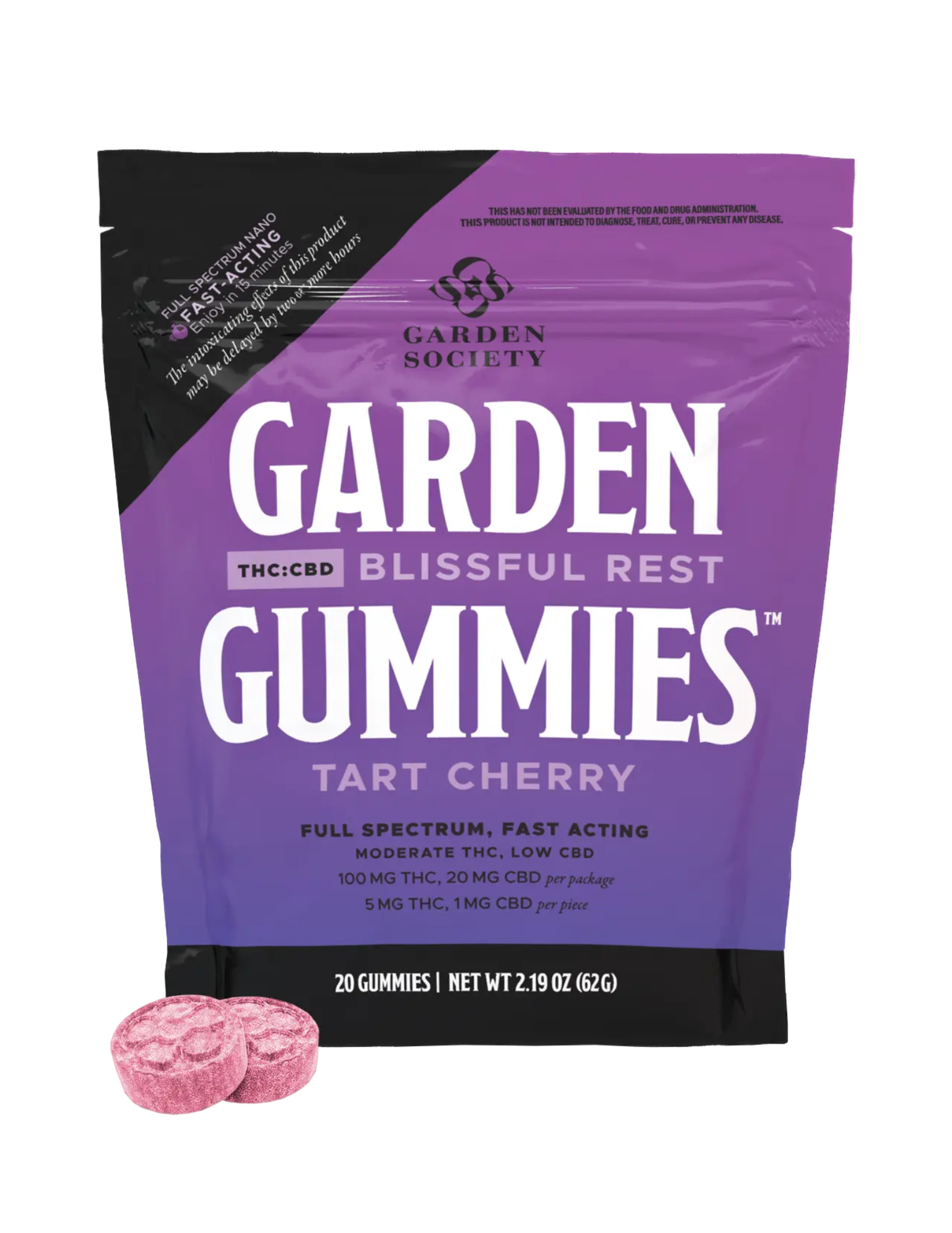 Tart Cherry 5:1 THC:CBD 20 pk